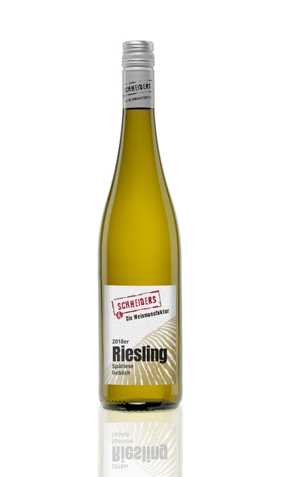 <p>2018er Riesling</p> Spätlese, lieblich - Die Weinmanufaktur