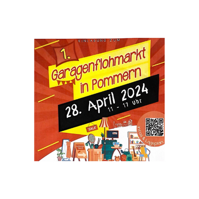 1. Garagenfohmarkt in Pommern 28.April 2024
