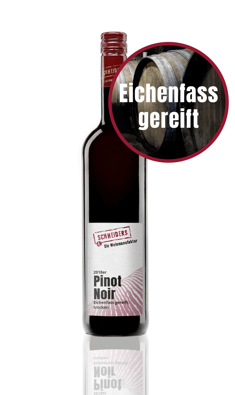 2018er Pinot Noir (Eichenfass gereift, trocken) - Die Weinmanufaktur