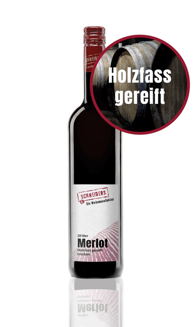 2018er Merlot (Holzfass gereift, trocken) - Die Weinmanufaktur