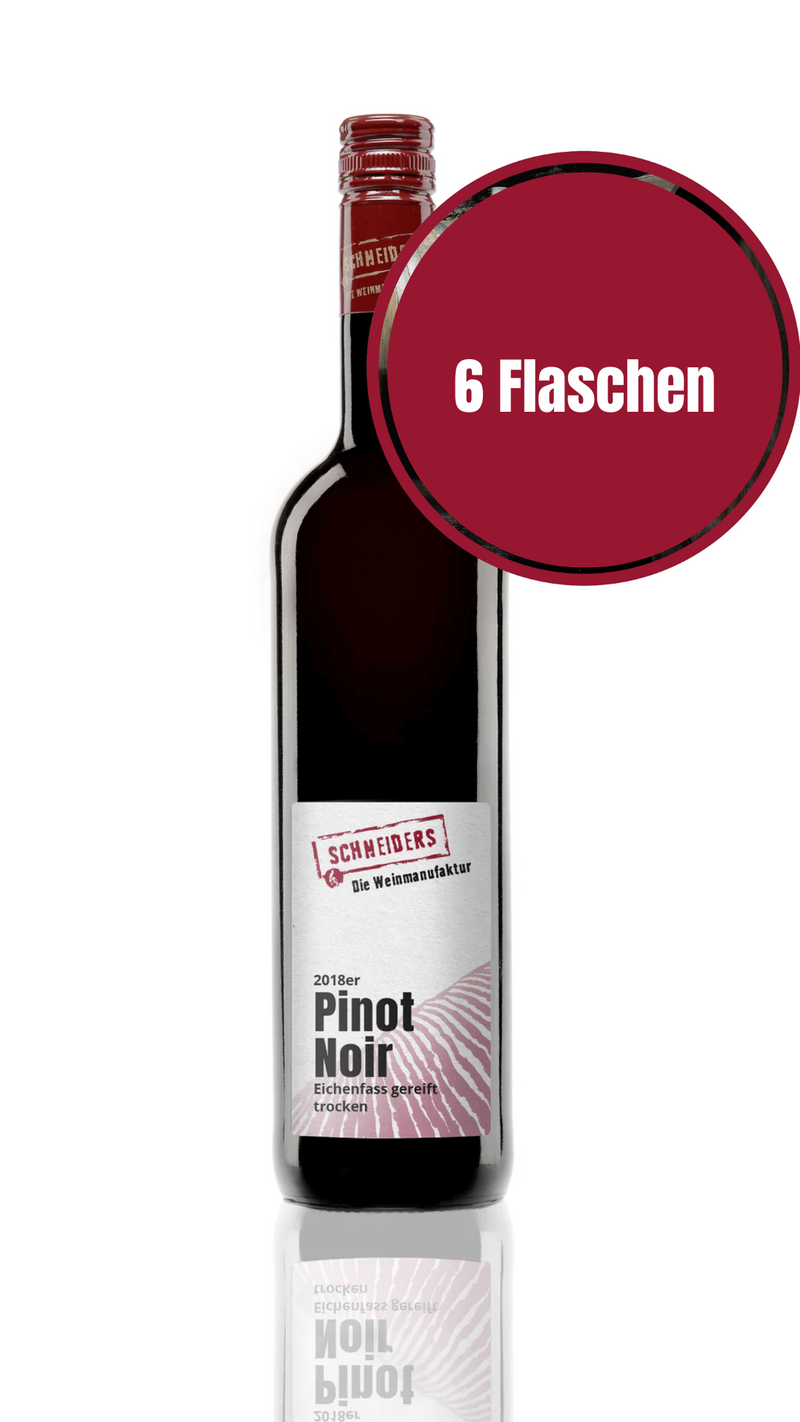 2018er Pinot Noir (Eichenfass gereift, trocken) - Die Weinmanufaktur
