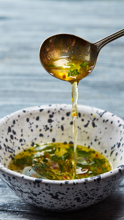 Basilikum auf Olivenöl (Natives Olivenöl) - Die Weinmanufaktur