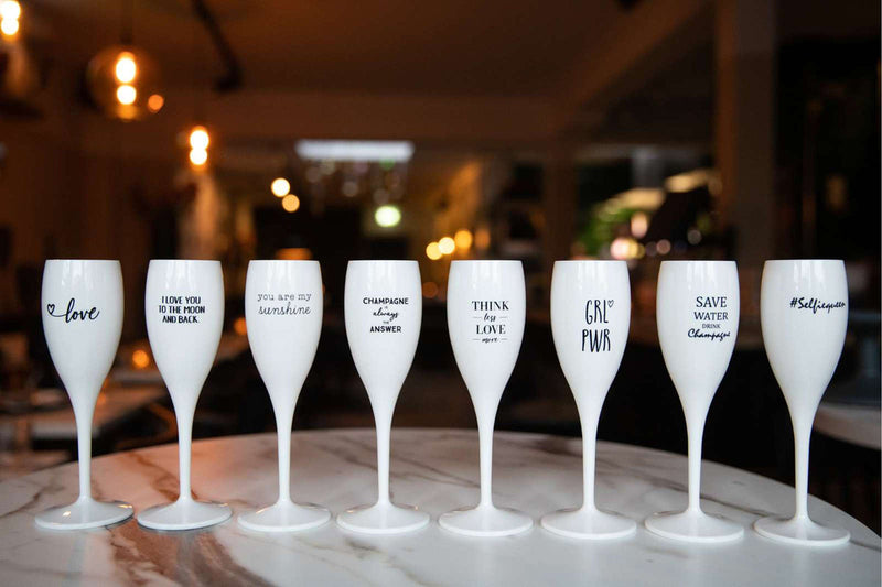 CHEERS NO. 1 Superglas (SAVE WATER DRINK CHAMPAGNE) - Die Weinmanufaktur