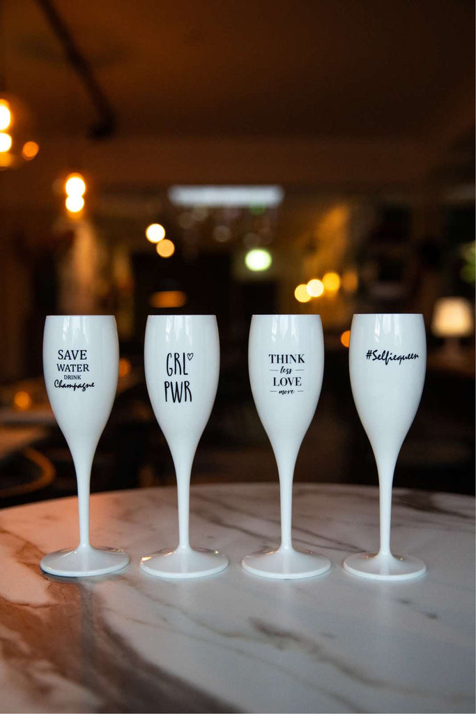 CHEERS NO. 1 Superglas (SAVE WATER DRINK CHAMPAGNE) - Die Weinmanufaktur