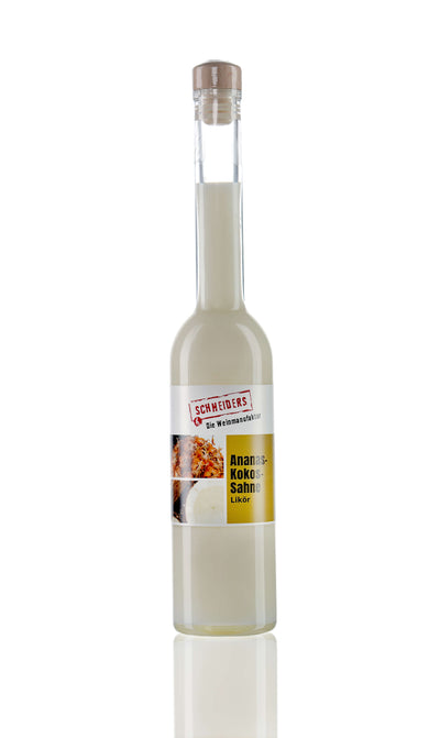 Ananas-Kokos-Sahne_Likör – SCHNEIDERS – Die Weinmanufaktur