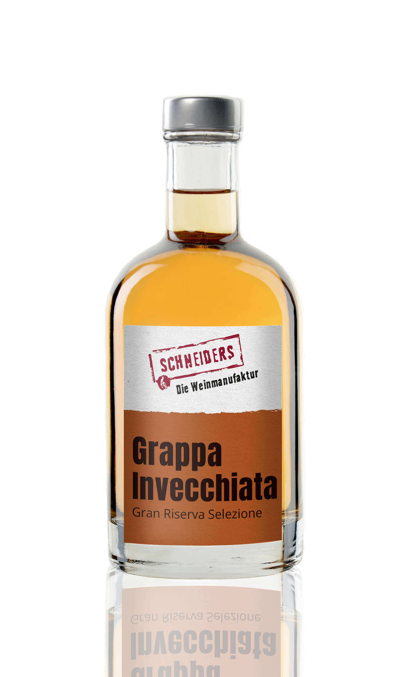 Grappa Invecchiata – Gran Riserva Selezione – SCHNEIDERS – Die Weinmanufaktur