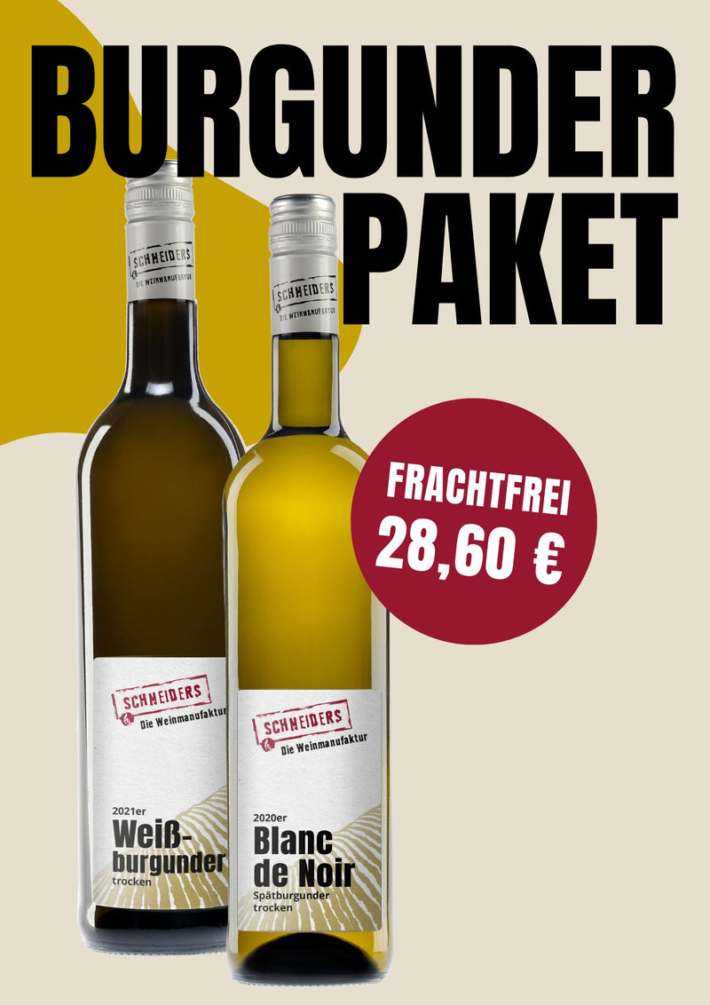 Burgunder-Paket (2 Flaschen/versandkostenfrei) - Die Weinmanufaktur