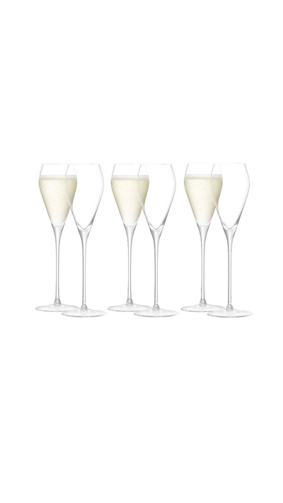 Wein- oder Proseccoglas 250 ml (Set mit 6 Stück) - Die Weinmanufaktur