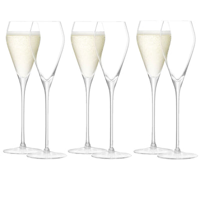 Wein- oder Proseccoglas 250 ml (Set mit 6 Stück) - Die Weinmanufaktur