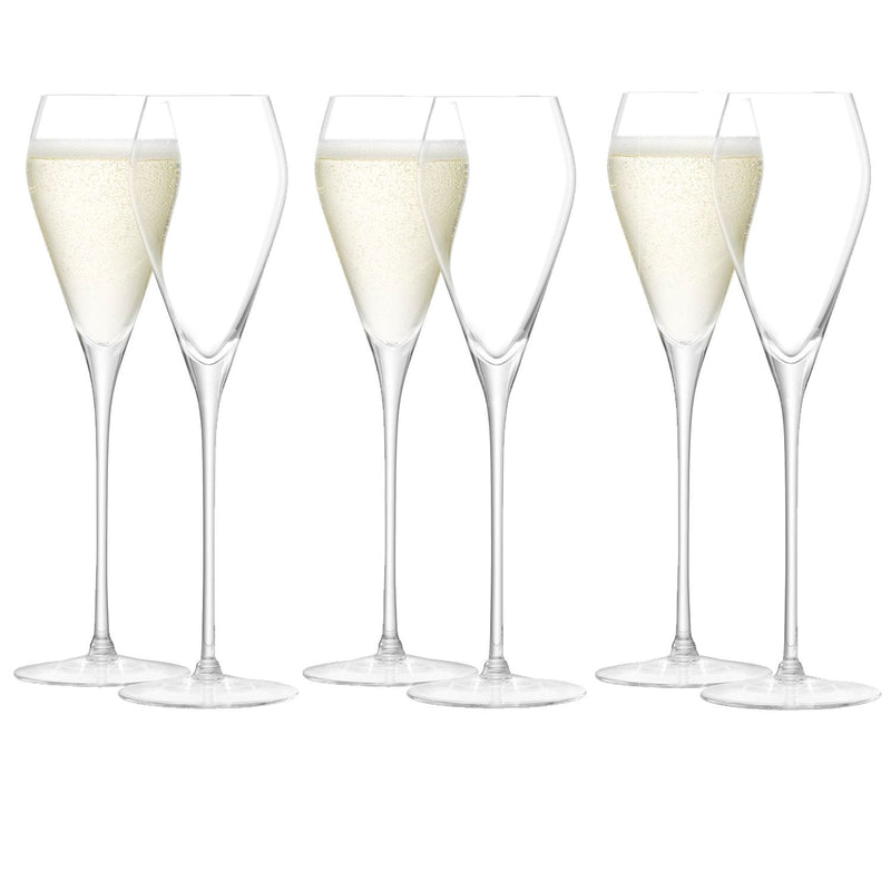 Wein- oder Proseccoglas 250 ml (Set mit 6 Stück) - Die Weinmanufaktur